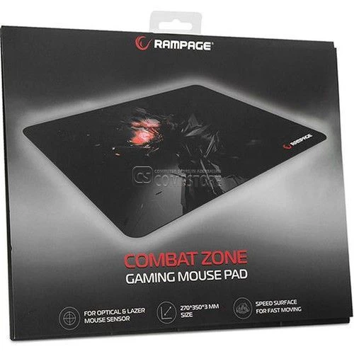 Rampage Combat Zone Medium Gaming Mouse Pad