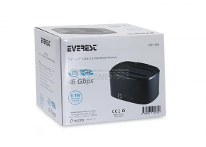 Everest HD3-540 External 2.5 - 3.5 USB 3.0 HDD Case Black