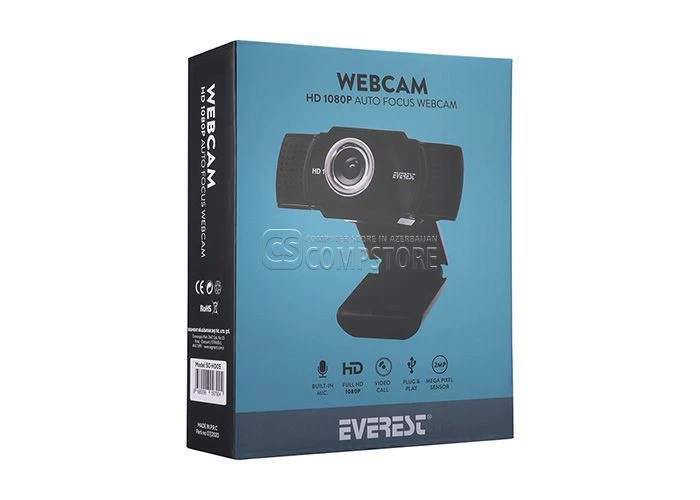 Everest SC-HD05 1080p Webcam