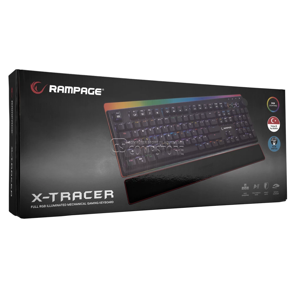 Rampage X-Tracer KB-R97 Gaming Keyboard
