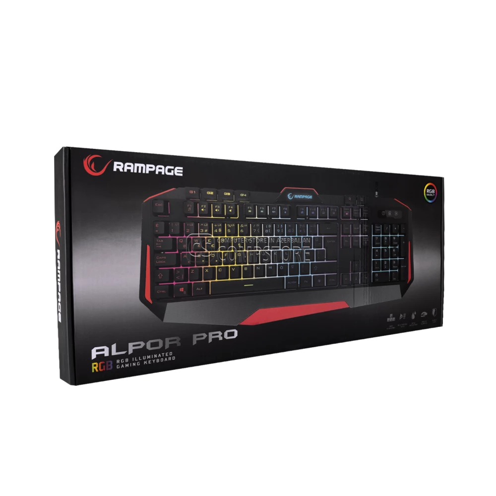 Rampage Alpor Pro KB-RX7 Gaming Keyboard