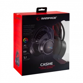 Rampage Cashe 7.1 RGB Gaming Headphone