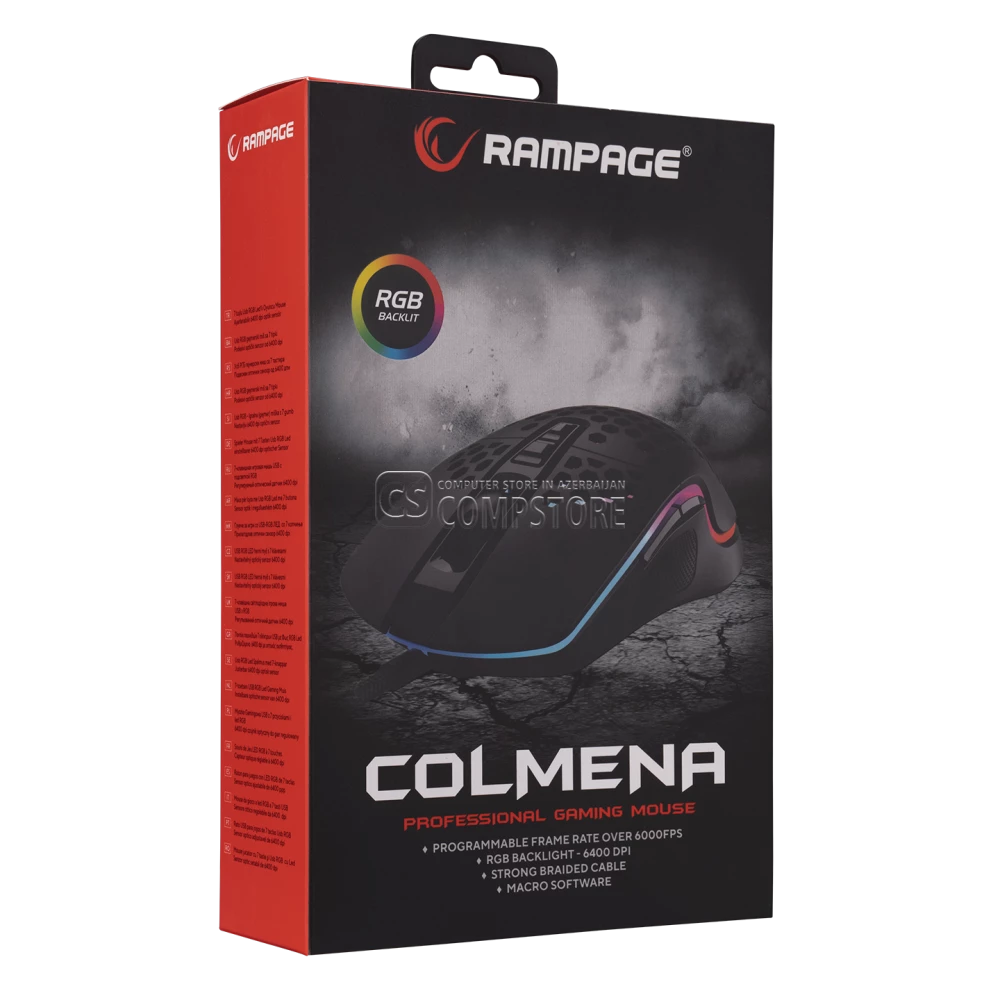 Rampage Colmena SMX-R64 Gaming Mouse
