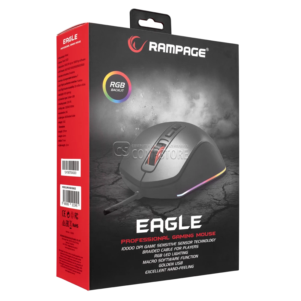 Rampage Eagle SMX-R58 Gaming Mouse
