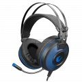 Rampage Alpha-X 7.1 Blue Gaming Headphone