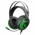 Rampage Alpha-X 7.1 Green Gaming Headphone