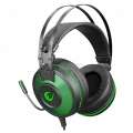 Rampage Alpha-X 7.1 Green Gaming Headphone