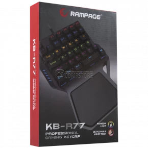 Rampage Palm KB-R77 Mini Gaming Keyboard