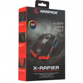 Rampage X-Rapier SMX-R17 Gaming Mouse