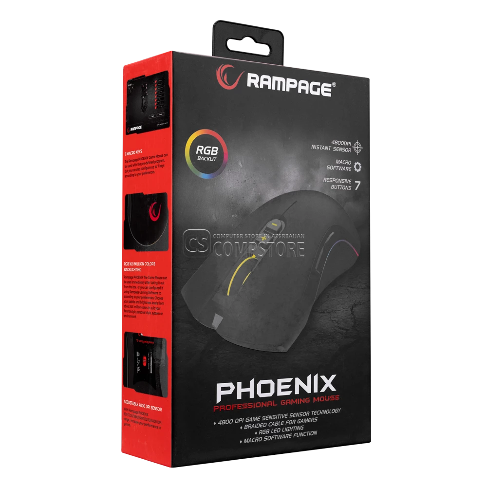 Rampage Phoenix SMX-R22 Gaming Mouse