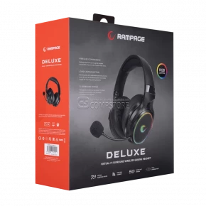 Rampage Deluxe RM-K81 7.1 RGB Bluetooth Gaming Headphone