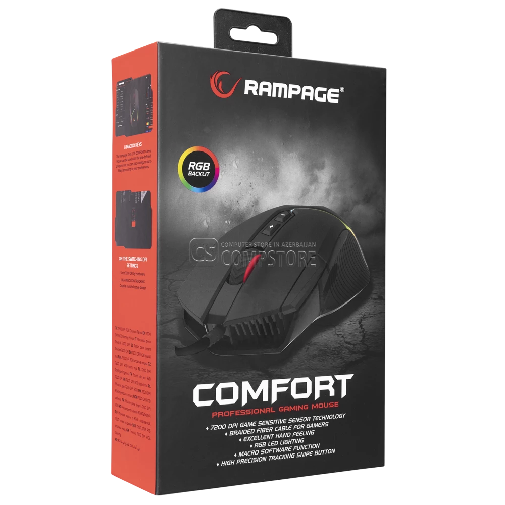 Rampage Comfort SMX-G39 Gaming Mouse