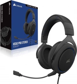 Corsair HS50 Stereo Blue Gaming Headset