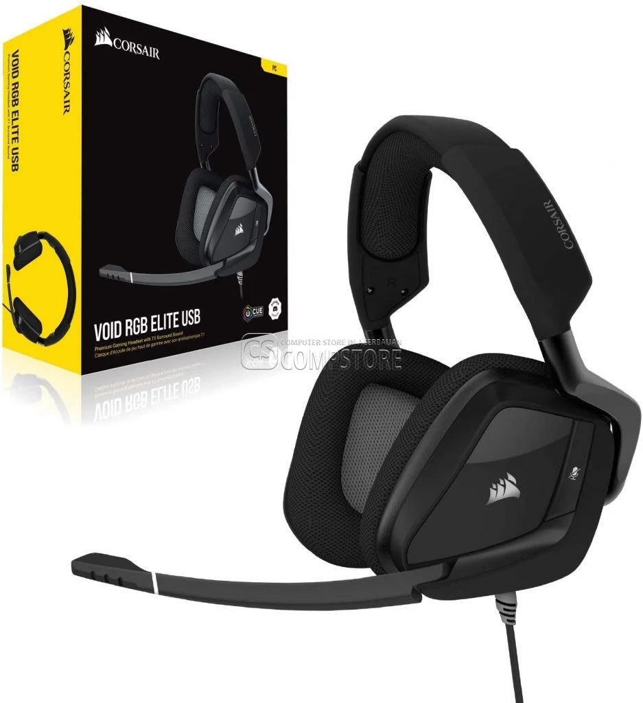 Corsair Void RGB Elite USB Carbon Gaming Headset