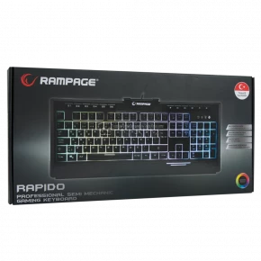 Rampage Rapido KB-R03 Gaming Keyboard