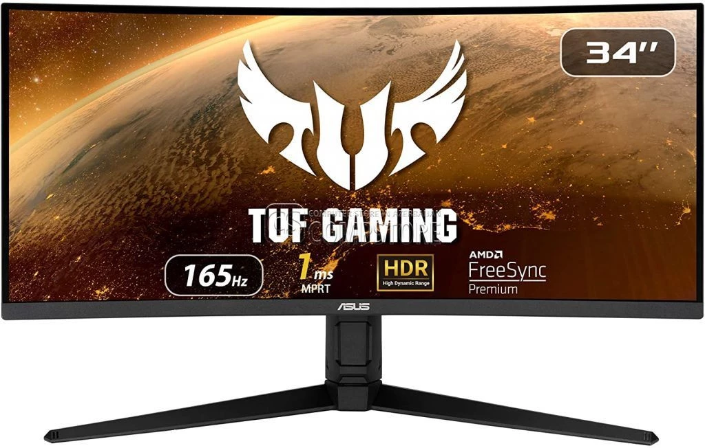 ASUS TUF VG34VQL1B 34-inch 165Hz Gaming Monitor (90LM06F0-B01170)