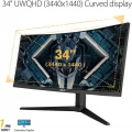ASUS TUF VG34VQL1B 34-inch 165Hz Gaming Monitor (90LM06F0-B01170)