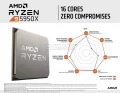 AMD Ryzen™ 9 5950x (3.4 GHz 64MB Cache)