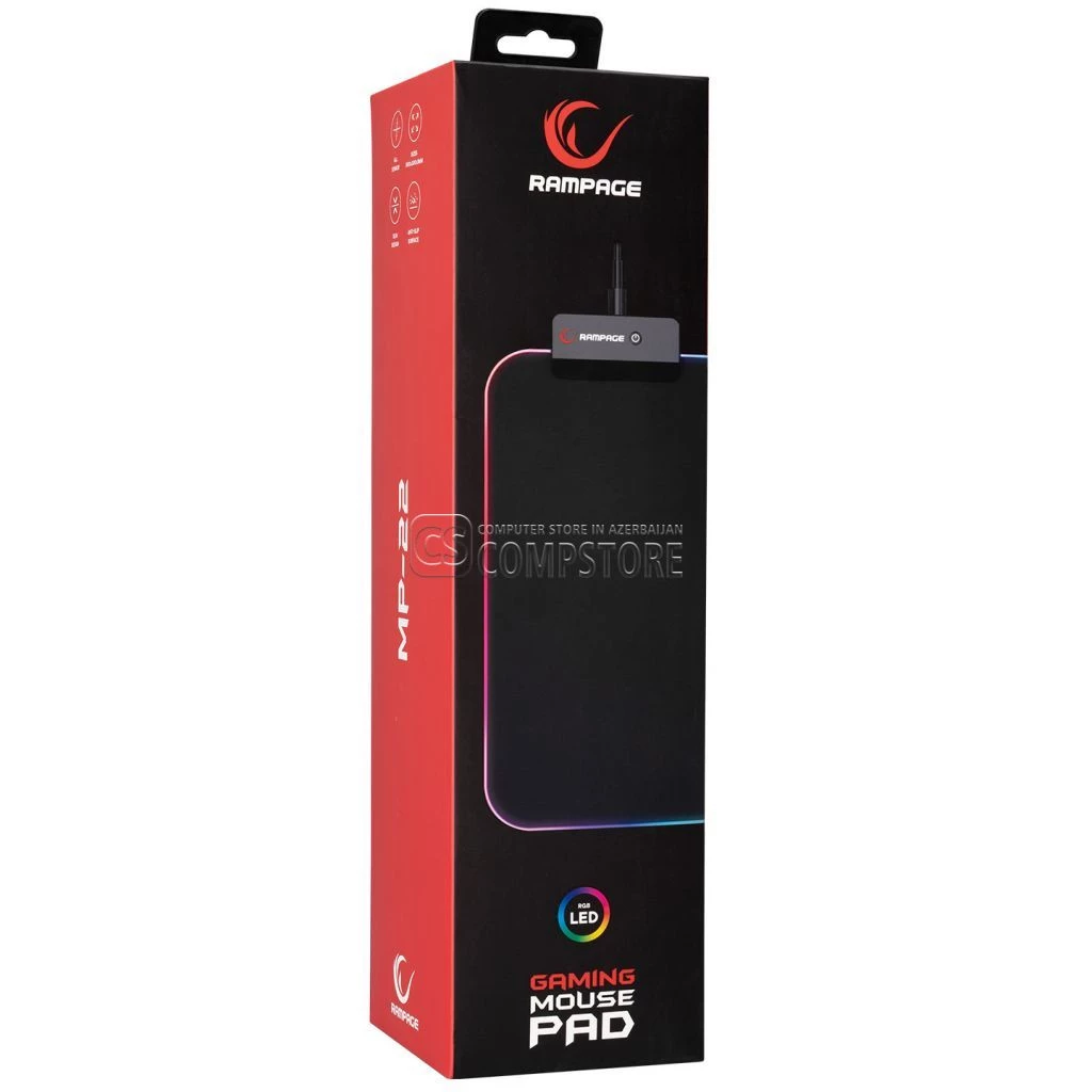 Rampage MP-22 RGB Gaming Mouse Pad