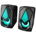 Rampage RMS-G19 2.0 LED Gaming Speakers