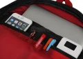 Addison Private Style Black & Red Laptop Backpack 15.6-inch (300442)
