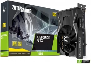 ZOTAC GEFORCE GTX 1650 OC Edition (4 GB | 128 Bit)