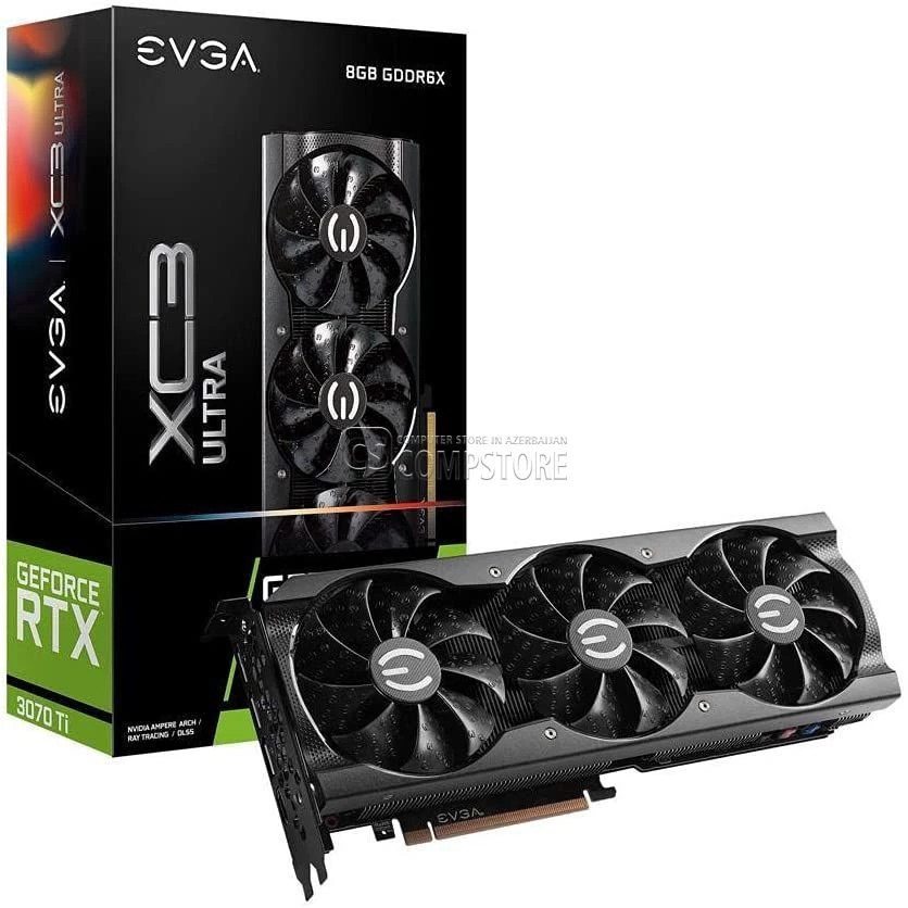 EVGA GEFORCE® RTX 3070 Ti XC3 Ultra Gaming Graphic Card