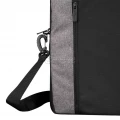 Addison Uniquie Black & Gray 15.6 Laptop Bag (300805)