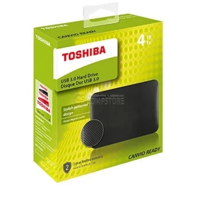 USB External HDD Toshiba Canvio Basics 4 TB USB 3.0 (HDTB440EK3CA)