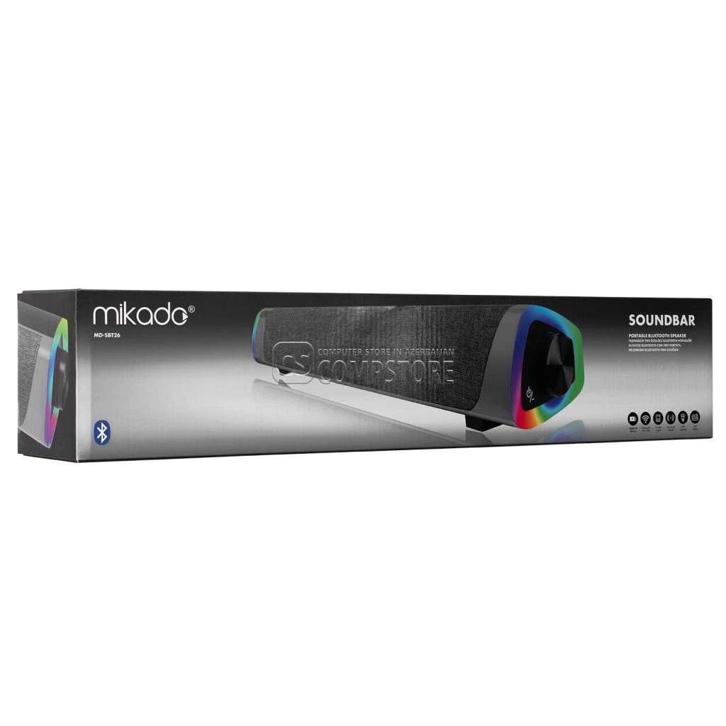 Mikado MD-SBT26 RGB Speaker