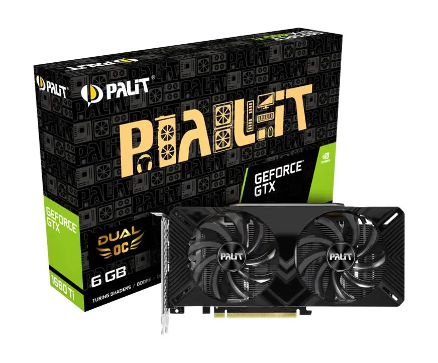 Palit GeForce® GTX 1660Ti Dual Graphic Card