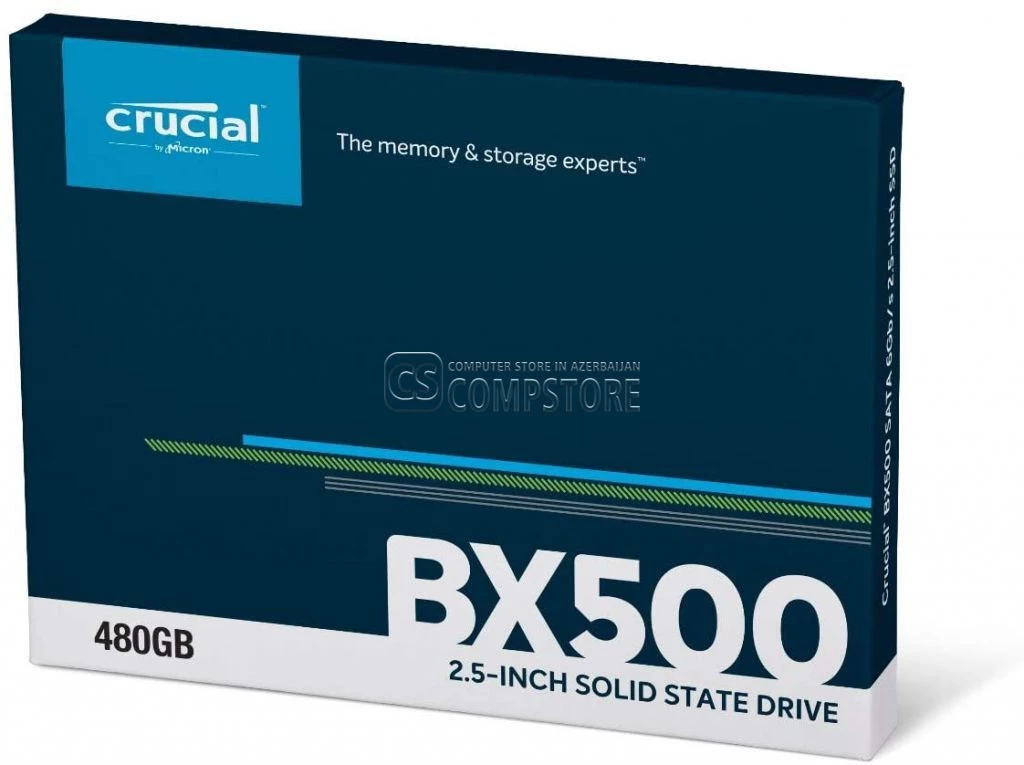 SSD Crucial BX500 480 GB (SATA| 540/500 MBs)