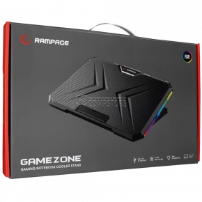 Rampage AD-RC12 GAMEZONE Gaming Cooling Pad