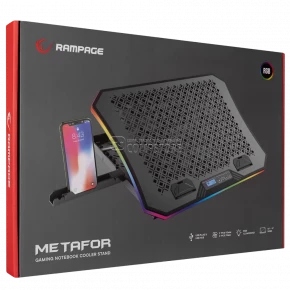 Rampage AD-RC34 METAFOR Gaming Cooling Pad