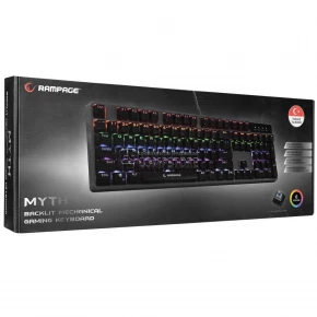 Rampage Myth Red KB-R18 Gaming Keyboard