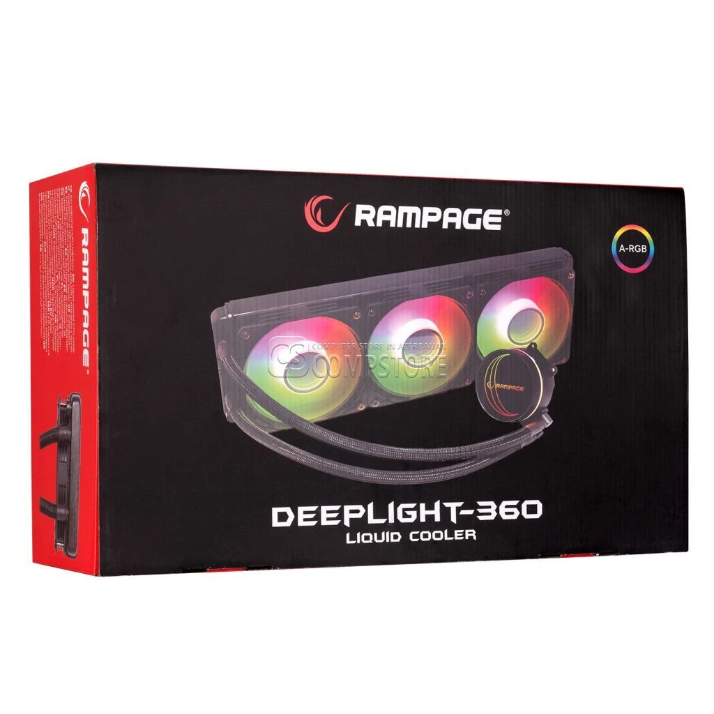 Rampage DEEPLIGHT-360 ARGB Liquid CPU Cooler