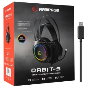 Rampage ORBIT-S 7.1 RGB Gaming Headset