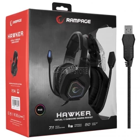 Rampage HAWKER 7.1 RGB Gaming Headset