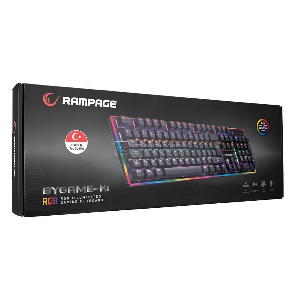Rampage Bygame-K1 Gaming Keyboard