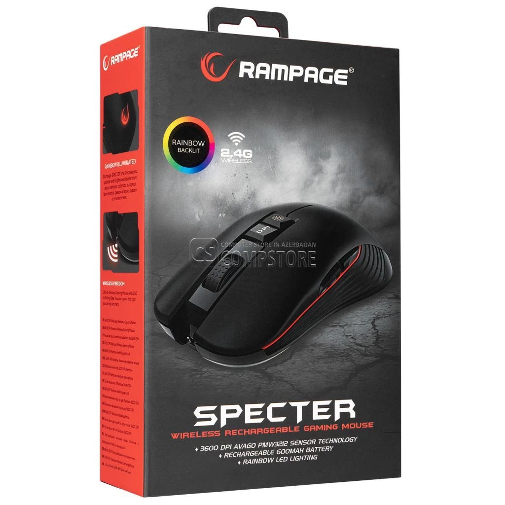 Rampage SPECTER SMX-R20 Gaming Mouse