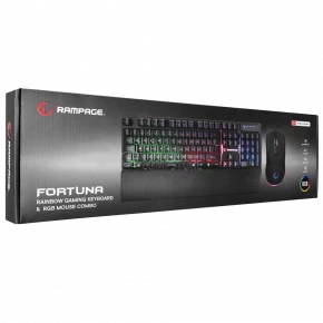 Rampage Fortuna KM-RX7 Gaming Combo