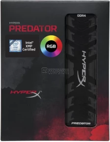 DDR4 HyperX Predator RGB 8 GB 3200 MHz (1x8) (HX432C16PB3A/8)