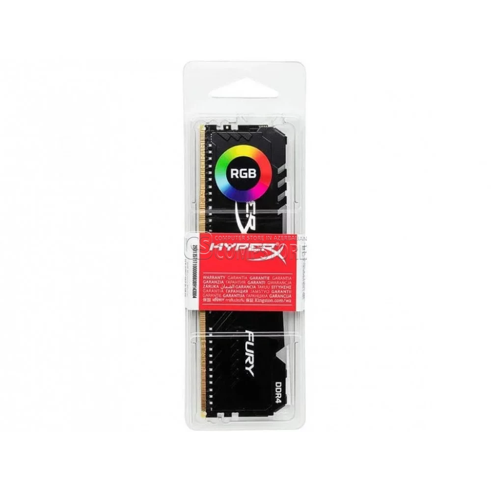 DDR4 HyperX Fury RGB 16 GB 3200 MHz (1x16) (HX432C16FB3A/16)