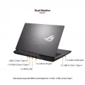 ASUS ROG Strix G17 G713IH-HX007 (90NR07N2-M00070) Gaming Laptop