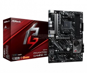 ASRock Phantom X570 Gaming 4S AM4 Socket Mainboard