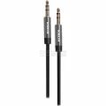 Hytech HY-X72 Black Metal Connection 3.5mm Stereo AUX Cable