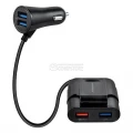 Hytech HY-XQ70 7A Fast Car Charger Extendable To Rear Seat