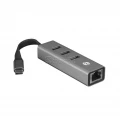S-link Swapp SW-U3325 4 in 1 Gigabit Ethernet Type C Hub Adapter
