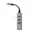 S-link Swapp SW-U3325 4 in 1 Gigabit Ethernet Type C Hub Adapter