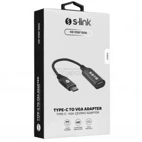 S-link Swapp SW-U5145 Type-C to VGA Adapter